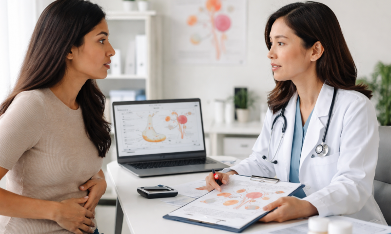 Consultation on reproductive health concerns